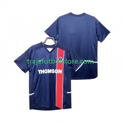 Camiseta 1ª Paris Saint-Germain 2003 Retro Hombre 2002 Manga Corta