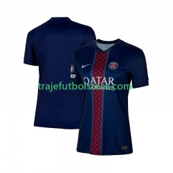 Camiseta 1ª Paris Saint-Germain Mujer 2025-2026 Manga Corta