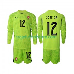 Camiseta 1ª Portugal Jose Sa 12 Portero Niño 2025 ML