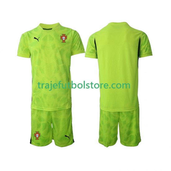 Camiseta 1ª Portugal Portero Niño 2025 Manga Corta