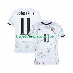 Camiseta 2ª Portugal Joao Felix 11 Hombre 2025-2026 Manga Corta