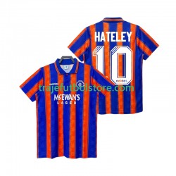 Camiseta 2ª Rangers HATELEY 10 1993 Retro Hombre 1994 Manga Corta