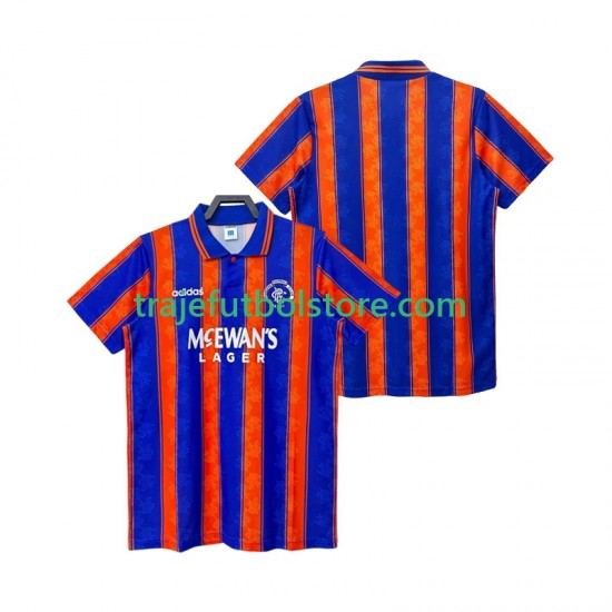 Camiseta 2ª Rangers 1993 Retro Hombre 1994 Manga Corta