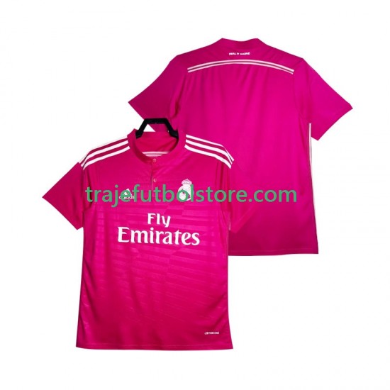 Camiseta 2ª Real Madrid 2014 2015 Retro Hombre Manga Corta