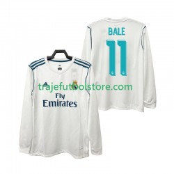 Camiseta 1ª Real Madrid BALE 11 2017 2018 Retro Hombre ML