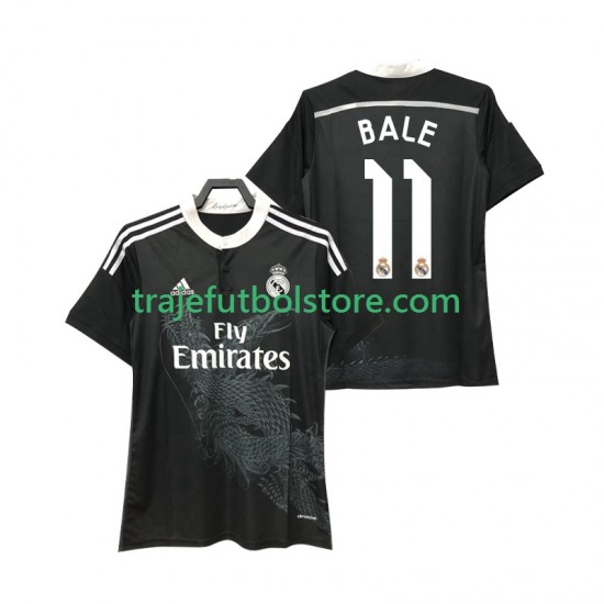 Camiseta 2ª Real Madrid BALE 11 2014 2015 Retro Hombre Manga Corta