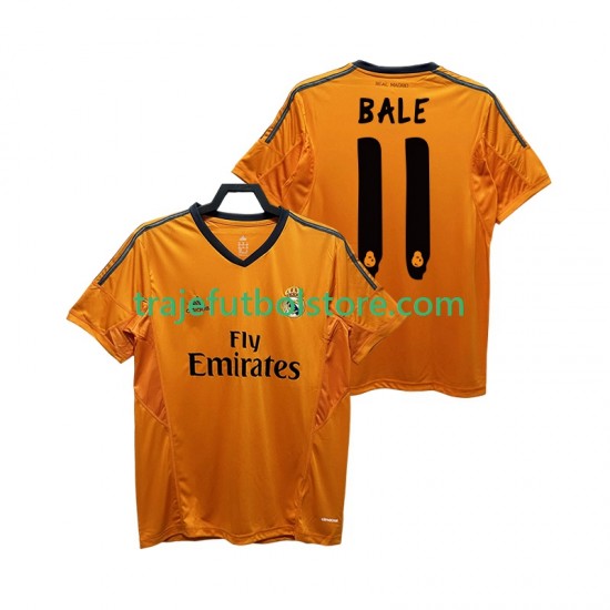 Camiseta 3ª Real Madrid BALE 11 2013 2014 Retro Hombre Manga Corta