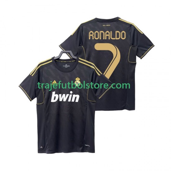 Camiseta 2ª Real Madrid Cristiano Ronaldo 7 2012 Retro Hombre 2011 Manga Corta