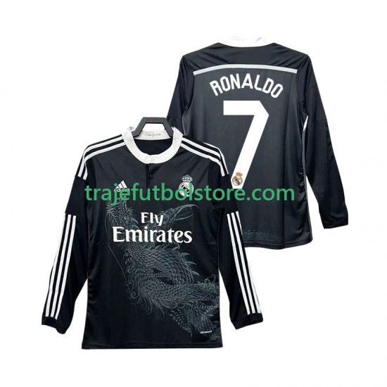 Camiseta 3ª Real Madrid Cristiano Ronaldo 7 2014 2015 Retro Hombre ML