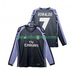 Camiseta 3ª Real Madrid Cristiano Ronaldo 7 2016 2017 Retro Hombre ML