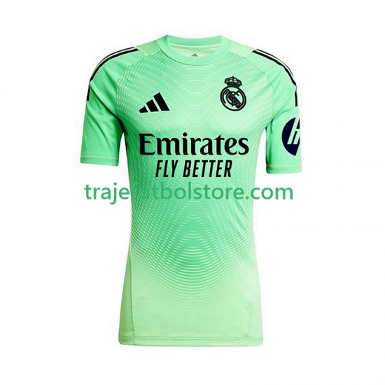 Camiseta 2ª Real Madrid Portero Hombre 2025-2026 Manga Corta