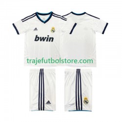 Camiseta 1ª Real Madrid 2012 2013 Retro Niño Manga Corta