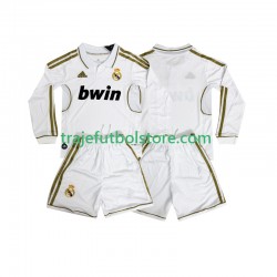 Camiseta 1ª Real Madrid 2012 Retro Niño 2011 ML