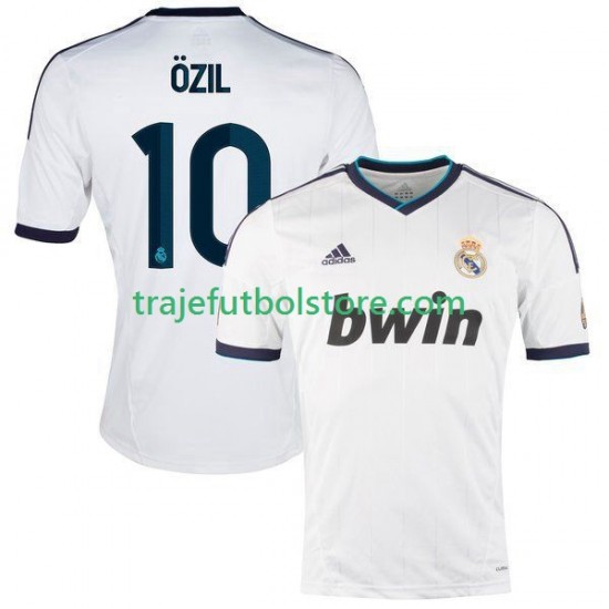 Camiseta 1ª Real Madrid Ozil 2012 2013 Retro Hombre Manga Corta