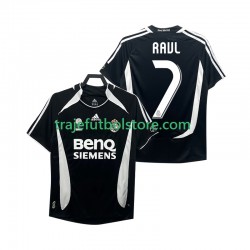 Camiseta 3ª Real Madrid RAUL 7 2007 Retro Hombre 2006 Manga Corta
