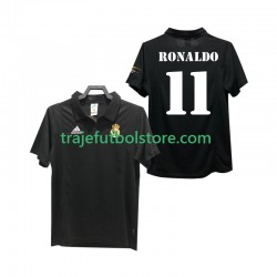 Camiseta 2ª Real Madrid RONALDO 11 2003 Retro Hombre 2002 Manga Corta