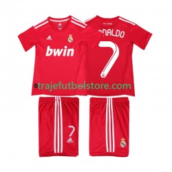 Camiseta 3ª Real Madrid RONALDO 7 2012 Retro Niño 2011 Manga Corta