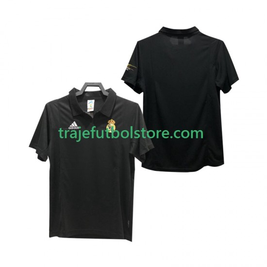 Camiseta 2ª Real Madrid 2003 Retro Hombre 2002 Manga Corta