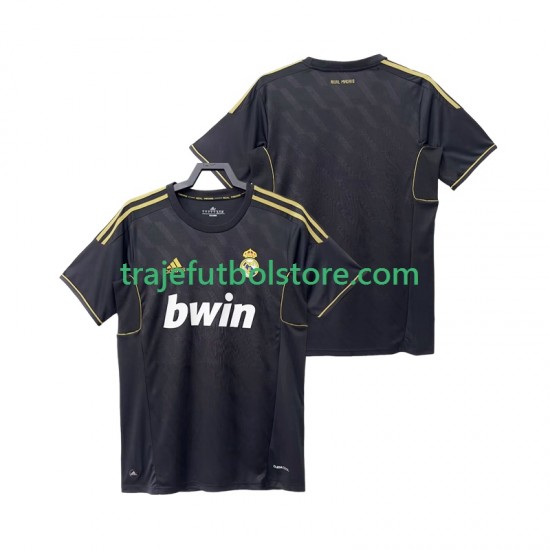 Camiseta 2ª Real Madrid 2012 Retro Hombre 2011 Manga Corta