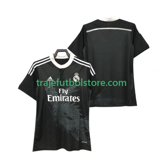 Camiseta 2ª Real Madrid 2014 2015 Retro Hombre Manga Corta