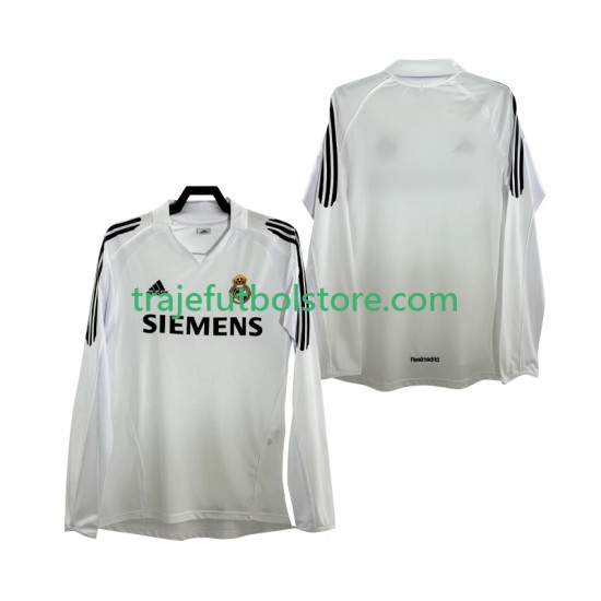 Camiseta 1ª Real Madrid 2005 Retro Hombre 2006 ML