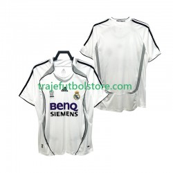 Camiseta 1ª Real Madrid 2007 Retro Hombre 2006 Manga Corta