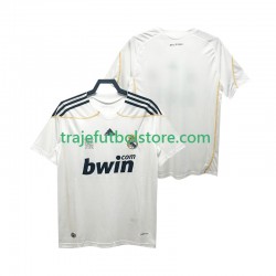 Camiseta 1ª Real Madrid 2009 Retro Hombre 2010 Manga Corta