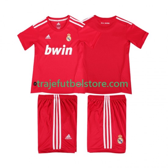 Camiseta 3ª Real Madrid 2012 Retro Niño 2011 Manga Corta