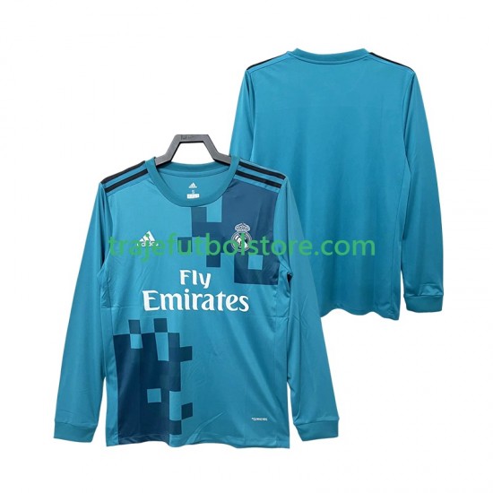 Camiseta 3ª Real Madrid 2017 2018 Retro Hombre ML