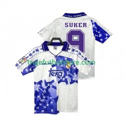 Camiseta 3ª Real Madrid SUKER 9 1996 1997 Retro Hombre Manga Corta