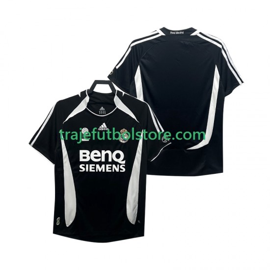 Camiseta 3ª Real Madrid 2007 Retro Hombre 2006 Manga Corta