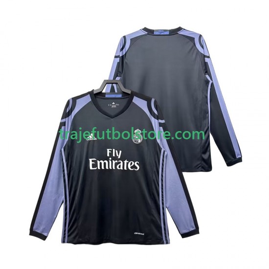 Camiseta 3ª Real Madrid 2016 2017 Retro Hombre ML