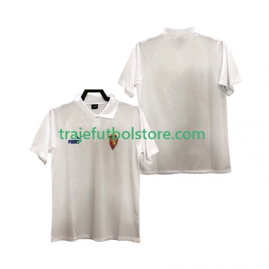 Camiseta 1ª Real Zaragoza 1995 Retro Hombre Manga Corta