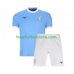 Camiseta 1ª SS Lazio Niño 2025-2026 Manga Corta