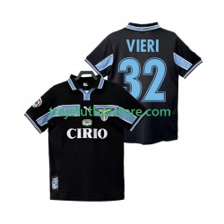 Camiseta 2ª SS Lazio VIERI 32 Retro Hombre 1998 1999 Manga Corta