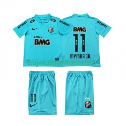 Camiseta 3ª Santos Neymar JR 11 -2012 Retro Niño 2011 Manga Corta