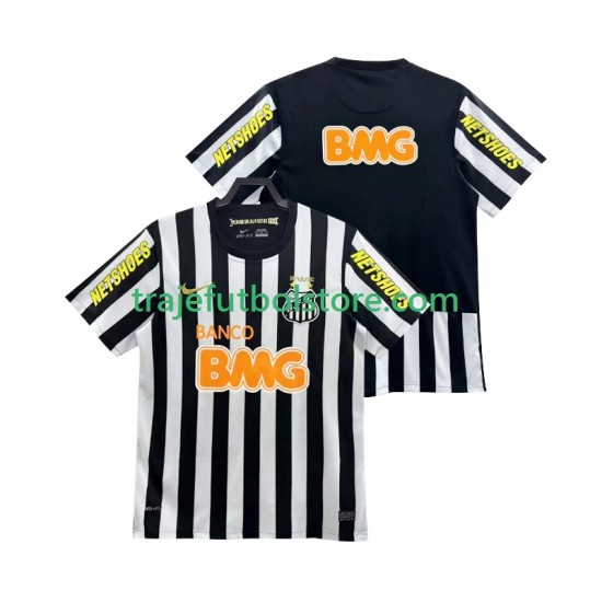 Camiseta 2ª Santos 2013 Retro Hombre Manga Corta