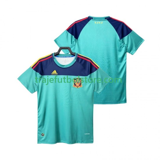 Camiseta 1ª España Portero Retro Hombre 2010 Manga Corta