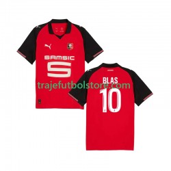 Camiseta 1ª Stade Rennais Ludovic Blas 10 Hombre 2025-2026 Manga Corta
