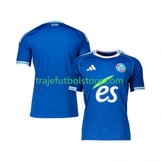 Camiseta 1ª Strasbourg Hombre 2025-2026 Manga Corta
