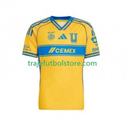 Camiseta 1ª Tigres UANL Hombre 2025-2026 Manga Corta