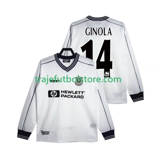 Camiseta 1ª Tottenham Hotspur GINOLA 14 1997 Retro Hombre 1999 ML