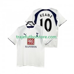Camiseta 1ª Tottenham Hotspur Keane 10 2007 Retro Hombre 2006 Manga Corta