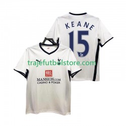 Camiseta 1ª Tottenham Hotspur Keane 15 2009 Retro Hombre 2008 Manga Corta
