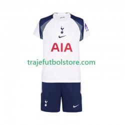 Camiseta 1ª Tottenham Hotspur Niño 2025-2026 Manga Corta