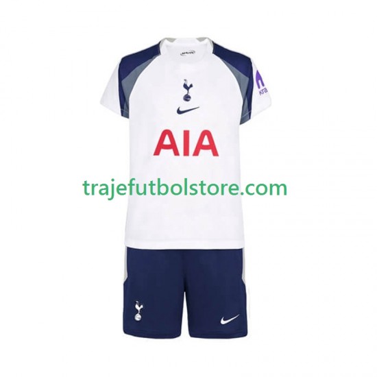 Camiseta 1ª Tottenham Hotspur Niño 2025-2026 Manga Corta