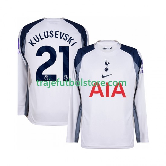 Camiseta 1ª Tottenham Hotspur Kulusevski 21 Hombre 2025-2026 ML