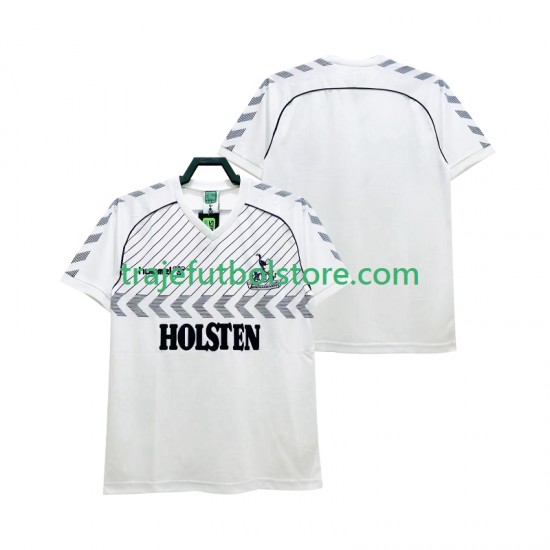 Camiseta 1ª Tottenham Hotspur 1986 Retro Hombre Manga Corta