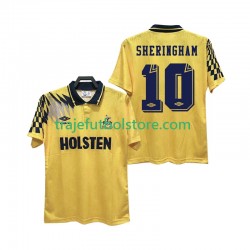 Camiseta 2ª Tottenham Hotspur SHERINGHAM 10 1992 Retro Hombre 1994 Manga Corta