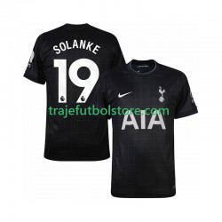 Camiseta 2ª Tottenham Hotspur Solanke 19 Hombre 2025-2026 Manga Corta
